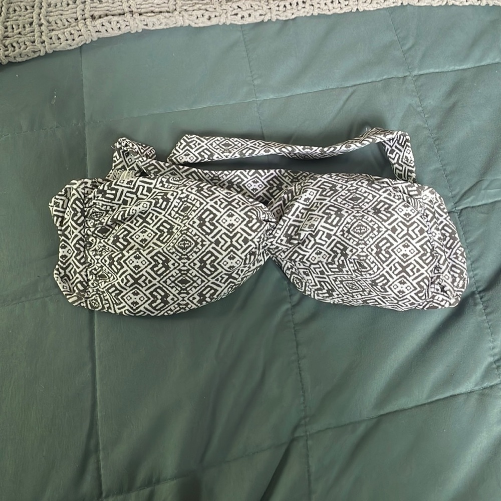 Tube top bathing suit